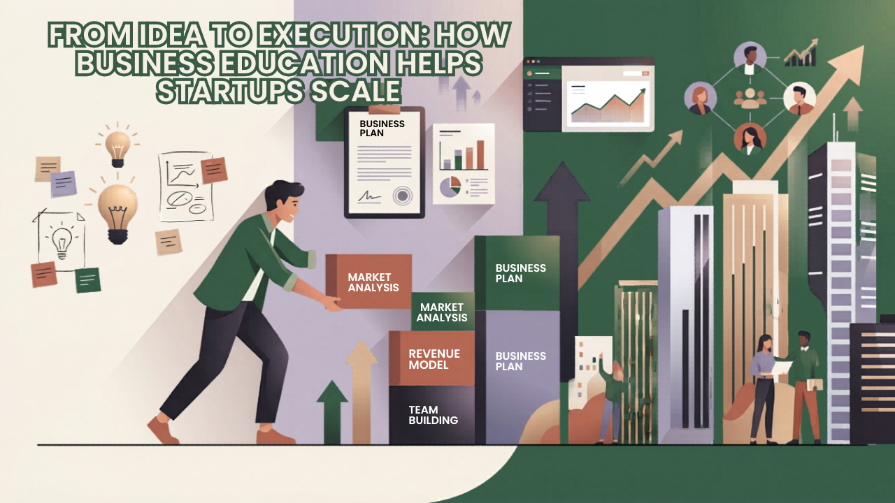 From Idea to Execution: How Business Education Helps Startups Scale