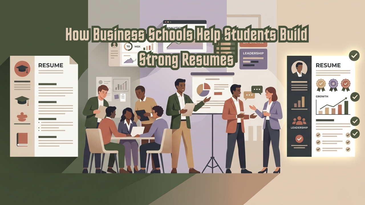 How Business Schools Help Students Build Strong Resumes