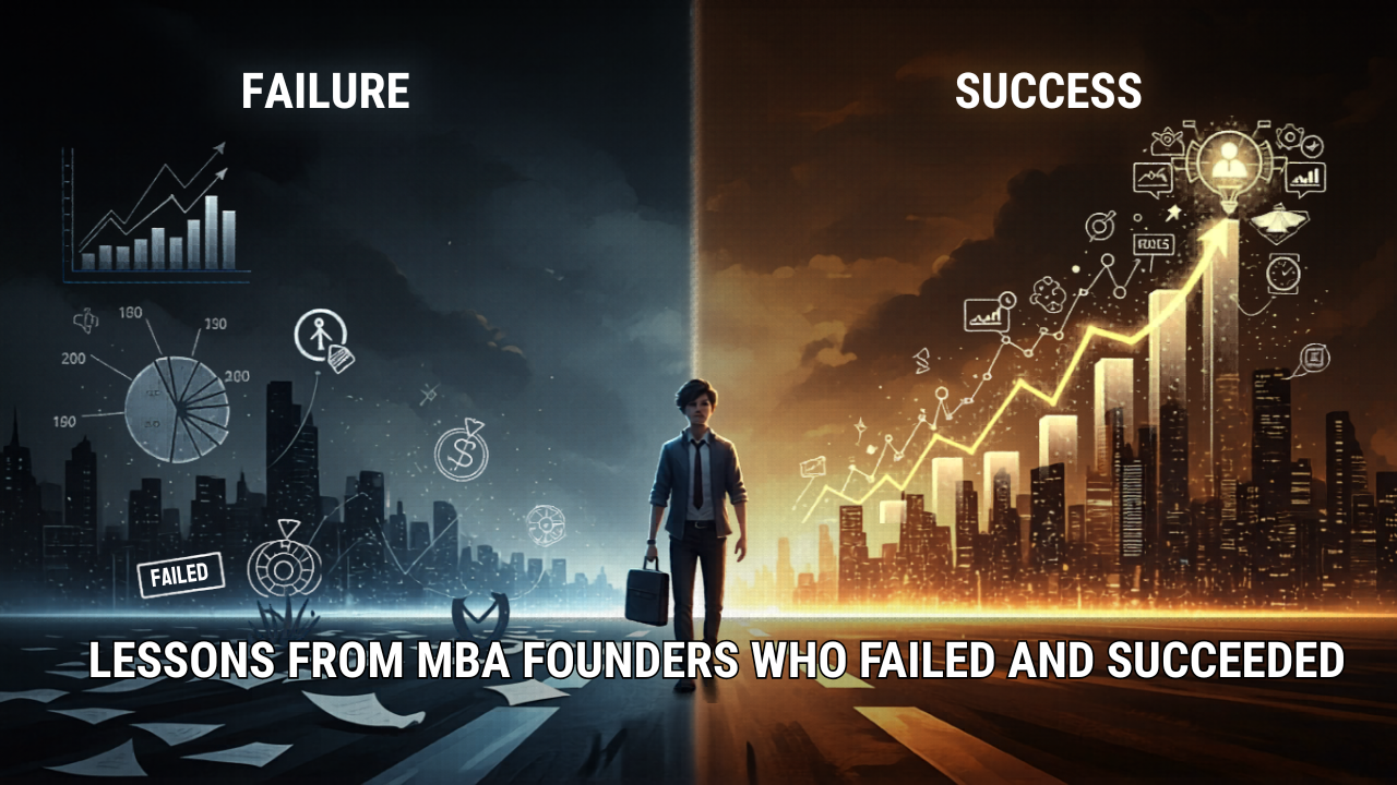 Lessons from MBA Founders Who Failed and Succeeded