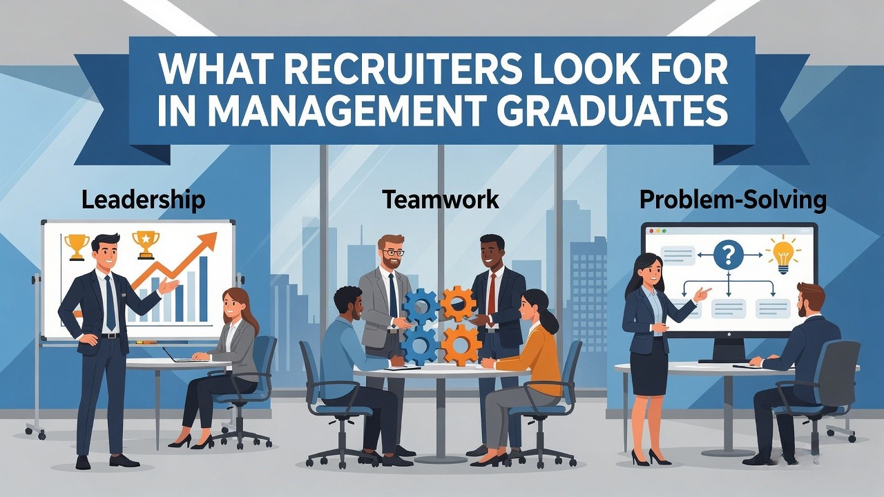 What Recruiters look for in  management graduates